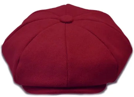 Bruno capelo Burgundy Men's Apple Hat Men's Casual Wool Hats