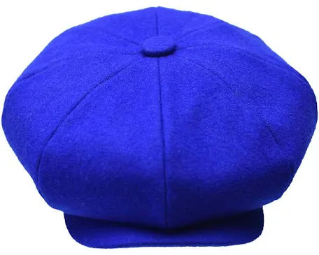 Bruno capelo Royal Blue Men's Apple Hat Men's Casual 100%Wool Hats
