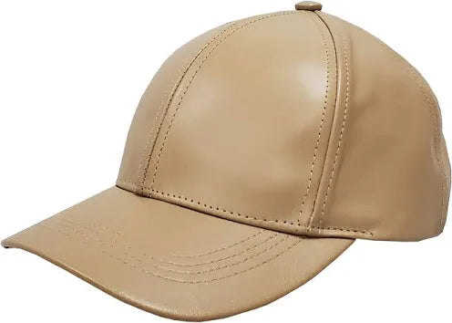 Men's and women's Leather caps 100% Genuine Leather Baseball Unisex Cap
