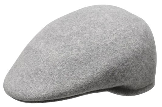 Bruno capelo men's gray wool cap mens gray casual wool hats - Design Menswear