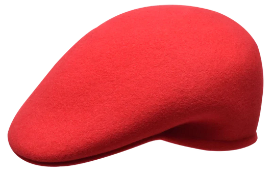 Bruno Capelo Men's Red Wool Cap 100% Wool - Design Menswear