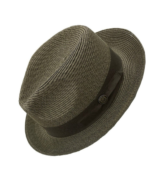 Olive Bruno Capelo Men's Hat Casual Dress Summer straw Hats - Design Menswear